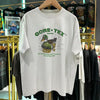 90s G0RE-TEX FABRICS PROMO RARE WASHED WHITE T-SHIRT